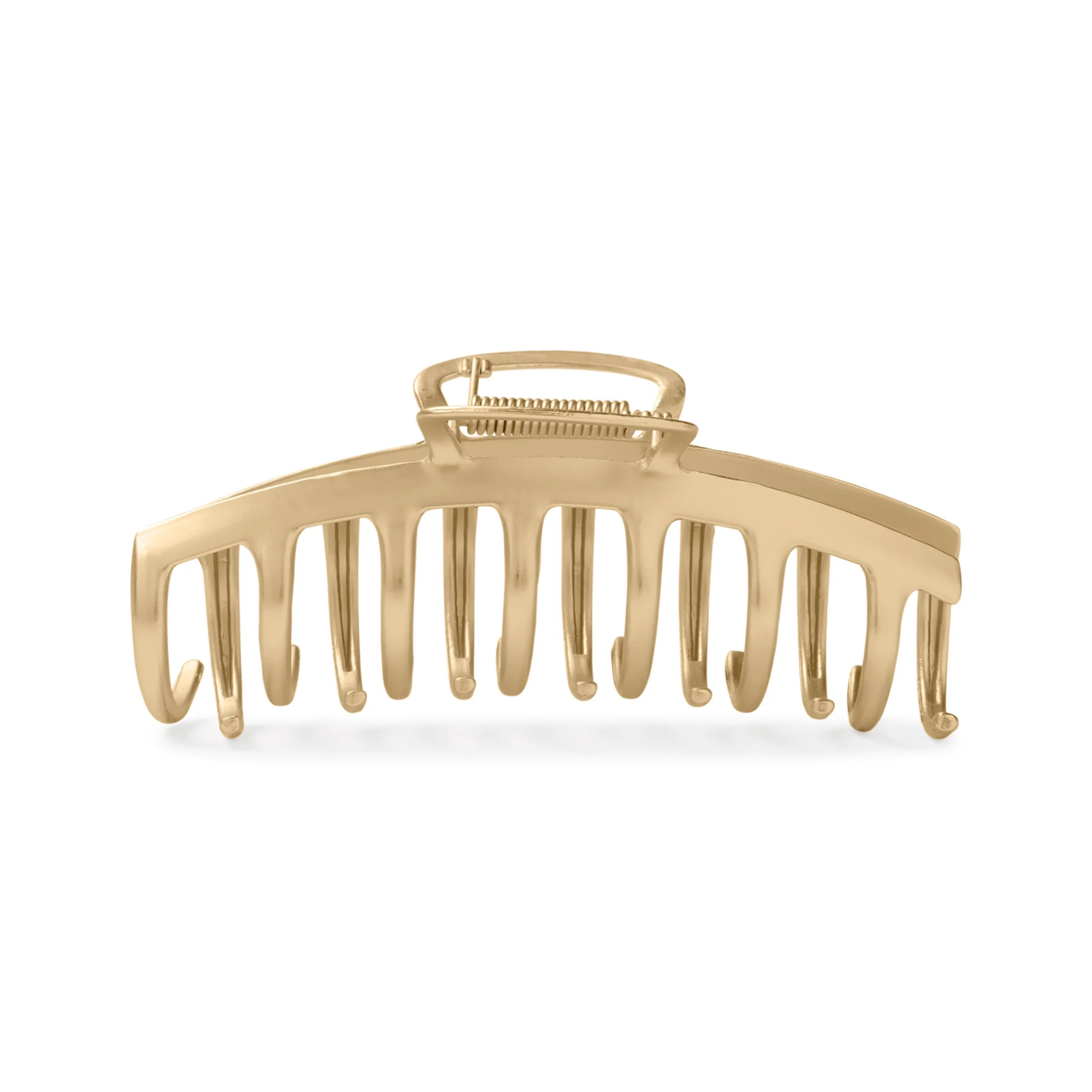 The Hair Edit Timeless Claw Clip, Gilded Gold | Walmart (US)