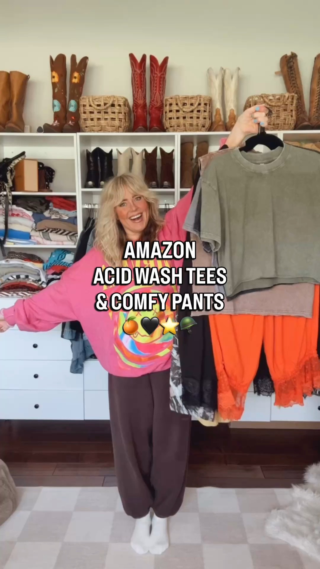 These acid wash tees are SO CUTE! Also loving these comfy pants paired with them! These would be perfect teacher outfits too!
Tees M
All Pants M but yellow pants Small (needed a M though) 
✨SAVE at KCCHIC DESIGNS JEWELRY w/ code MANDIE 
✨SAVE at THREE BIRD NEST w/ code MANDIE20MAULDIN 

#teacheroutfitideas #styleover40 #amazonfashion

#LTKootd #LTKgrwm