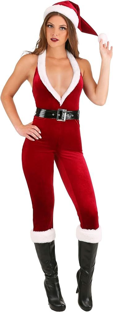 FUN Costumes Womens Sexy Santa Bodysuit | Amazon (US)