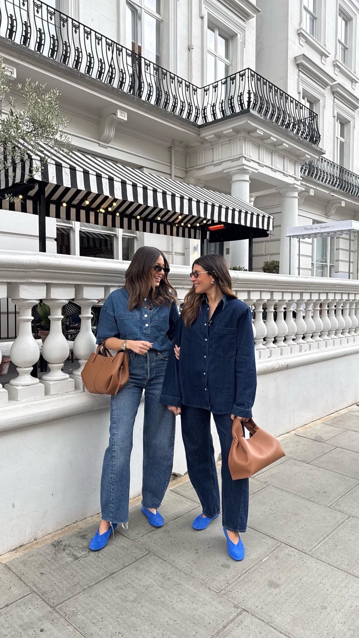 Double denim and some great accessories 💙