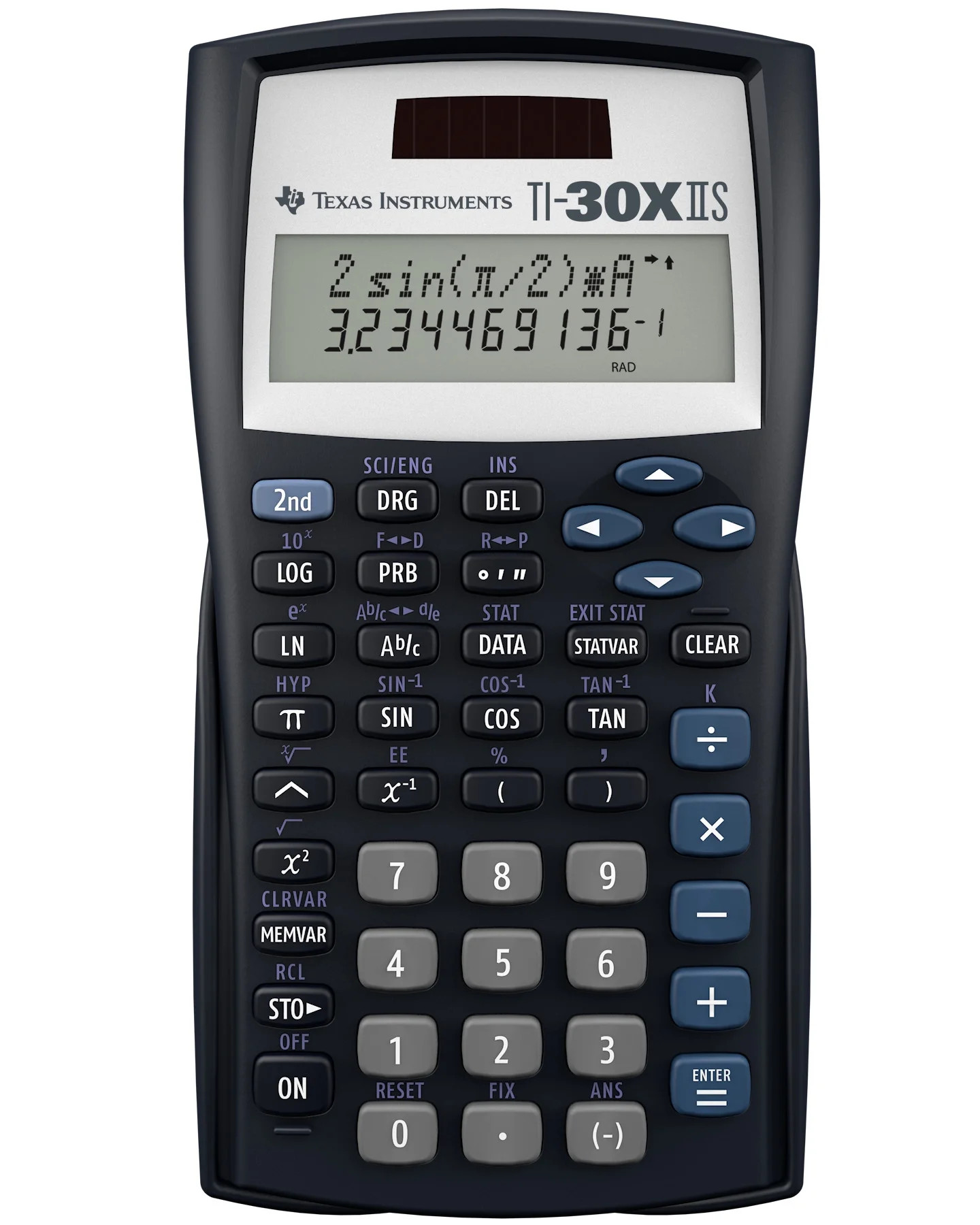 Texas Instruments TI-30XIIS Two-Line Scientific Calculator High School and College | Walmart (US)