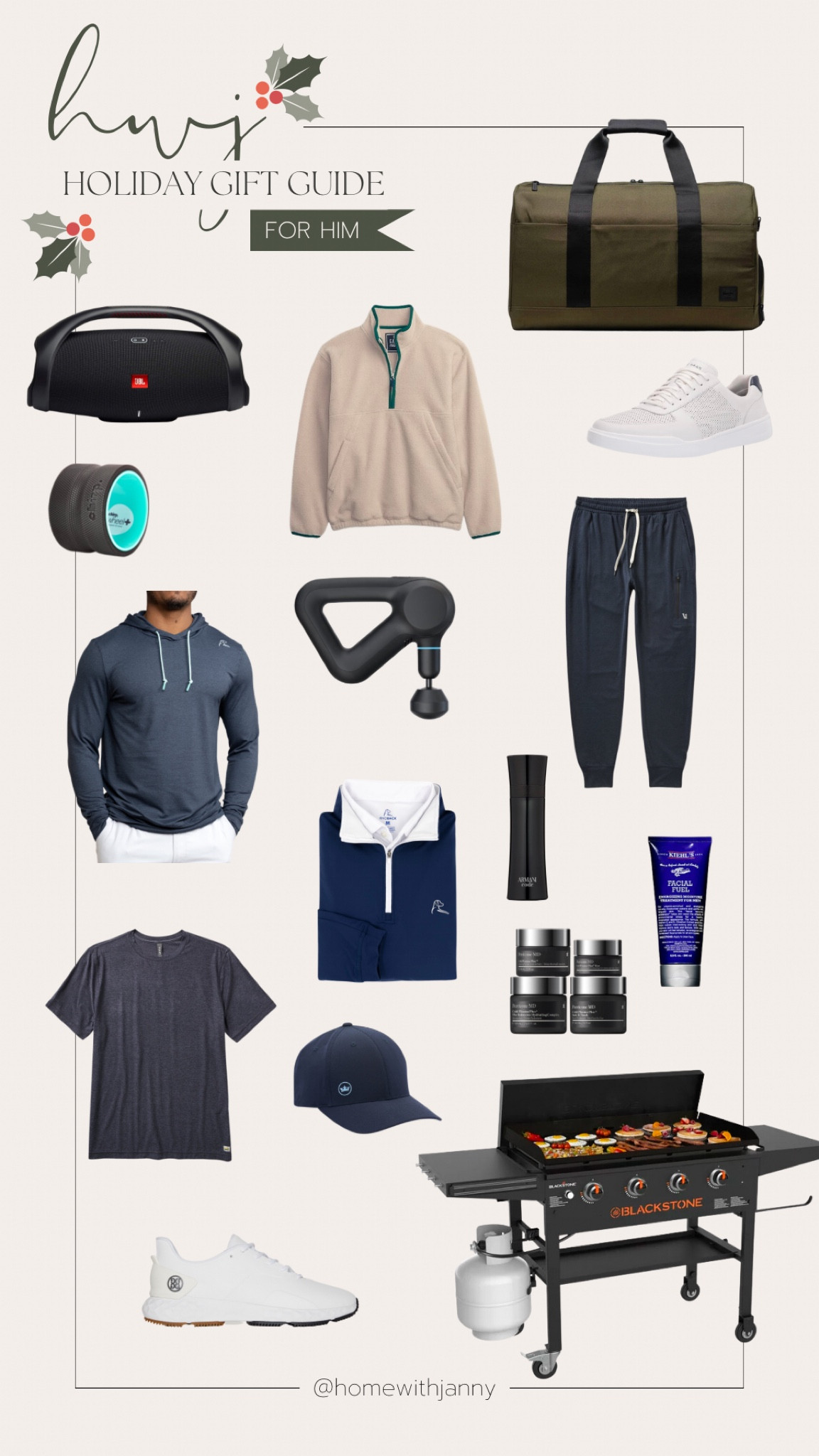 Holiday gift guide: FOR HIM

Clothing, speaker, skincare, grillling

#LTKGiftGuide #LTKsalealert #LTKHoliday