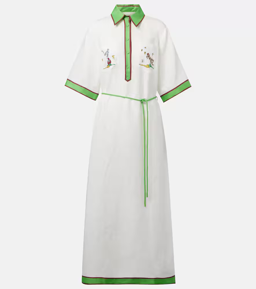 AlÃ©mais Play linen polo dress | Mytheresa (US/CA)