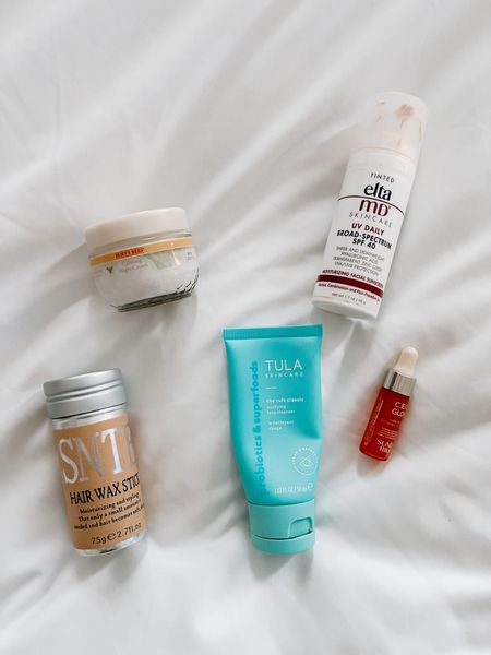 We love these travel essentials. Face wash, hair wax, moisturizer, spf, vitamin c serum 

#LTKunder50 #LTKbeauty #LTKtravel