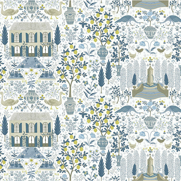 Rifle Paper Co. Squeeze the Day Wallpaper | Ballard Designs, Inc.