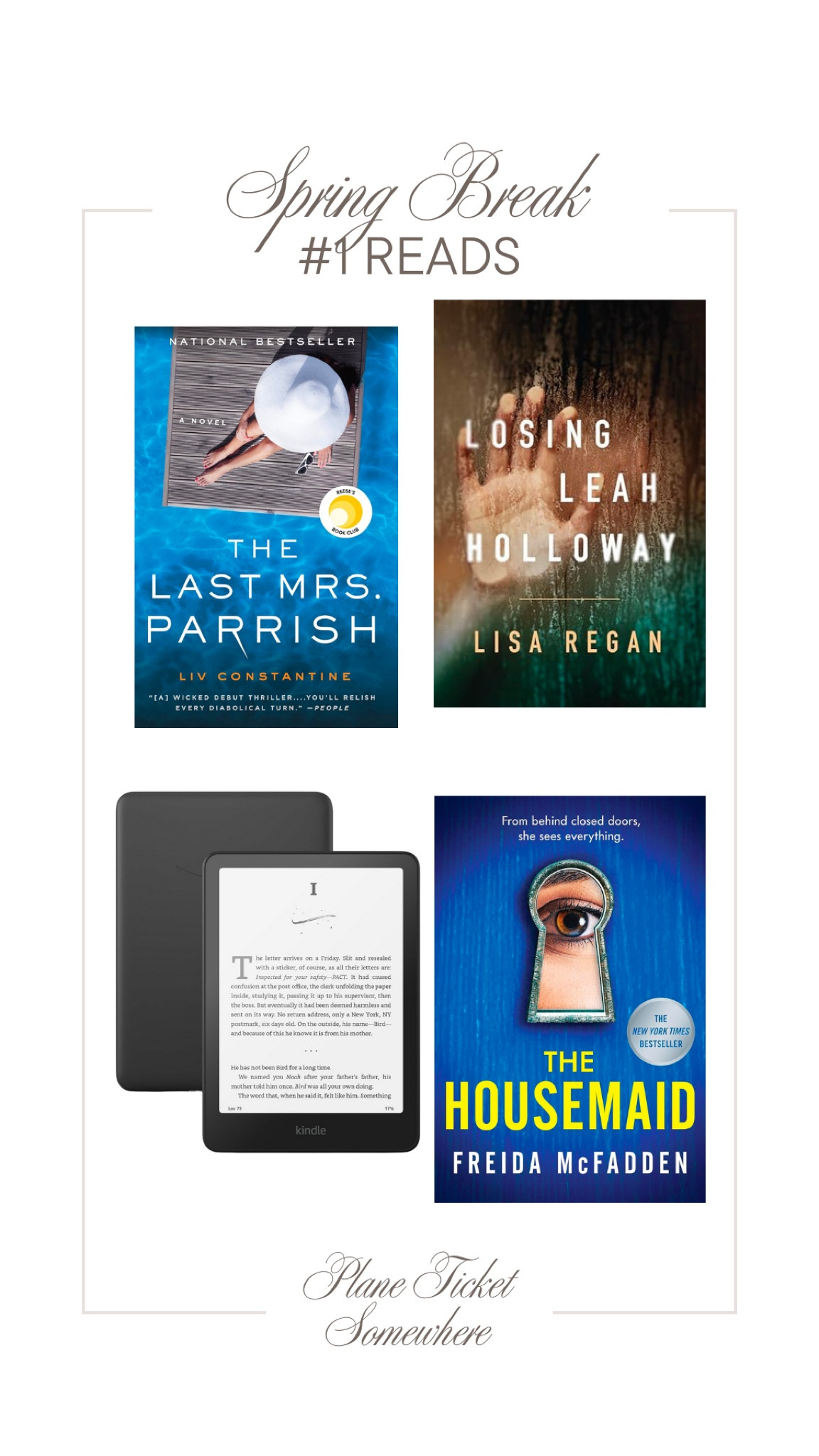 Some of my favorite reads that you'll fly through! 

 #LTKTravel