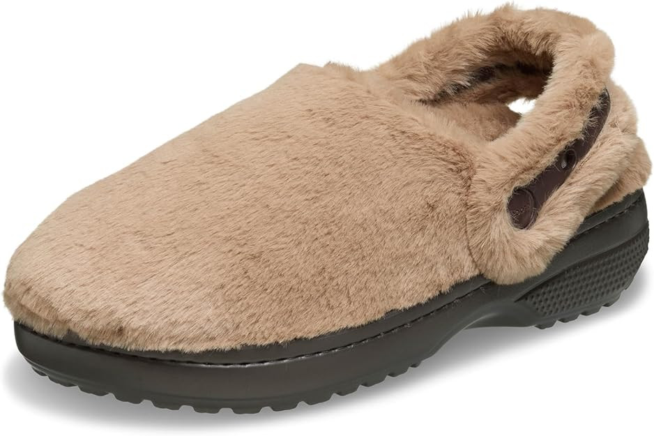 Crocs Unisex-Adult Classic Unfurgettable Lined Clogs, Fuzzy Slippers | Amazon (US)