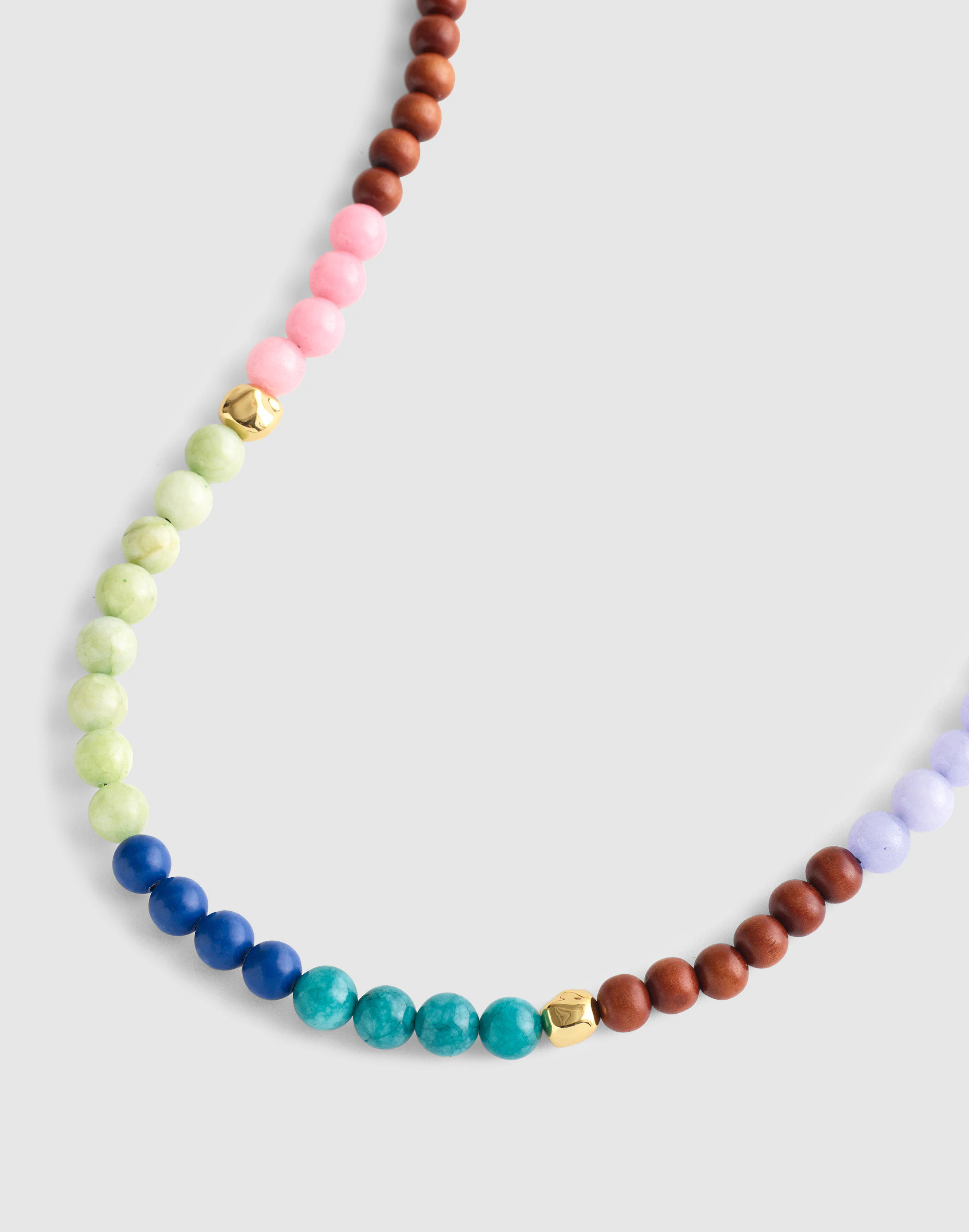 Madewell x Shopbop Semiprecious Beaded Necklace | Madewell