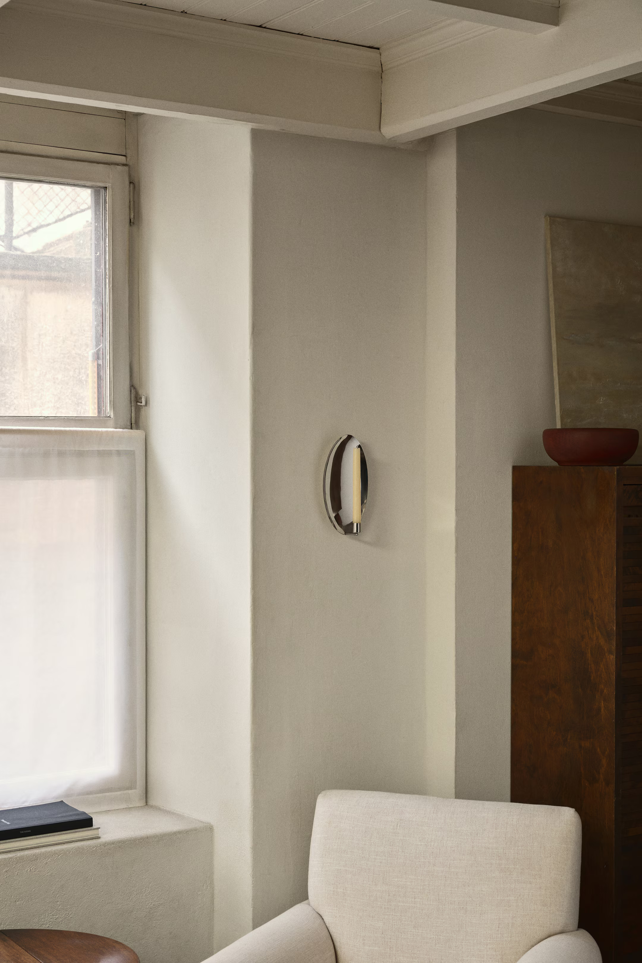 Stainless Steel Candle Sconce | H&M (US + CA)