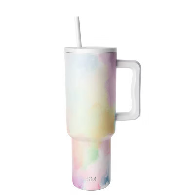 Simple Modern 40oz Trek Cotton Candy Lidded Tumbler | Target