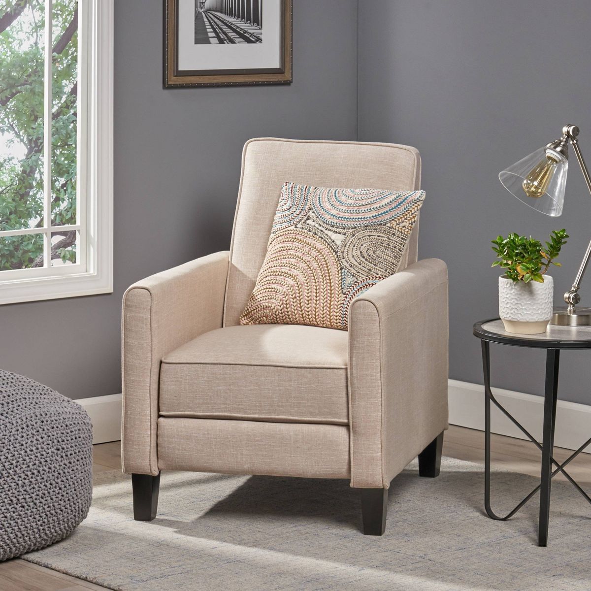 Darvis Fabric Recliner Club Chair - Christopher Knight Home | Target