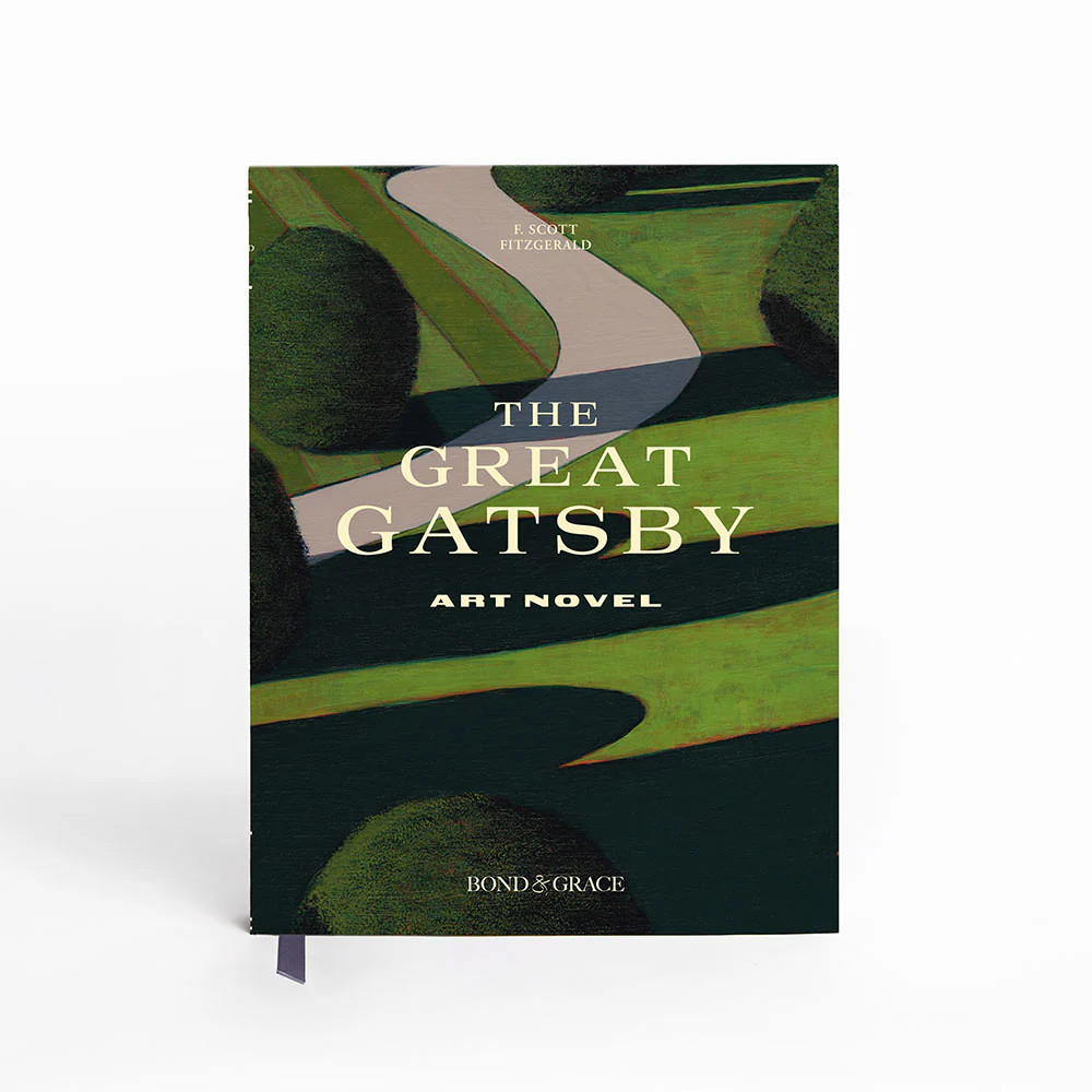 The Great Gatsby Art Novel™ — “A Shadowed Path” Art Cover | Mintwood Home LLC - mintwoodhome.com