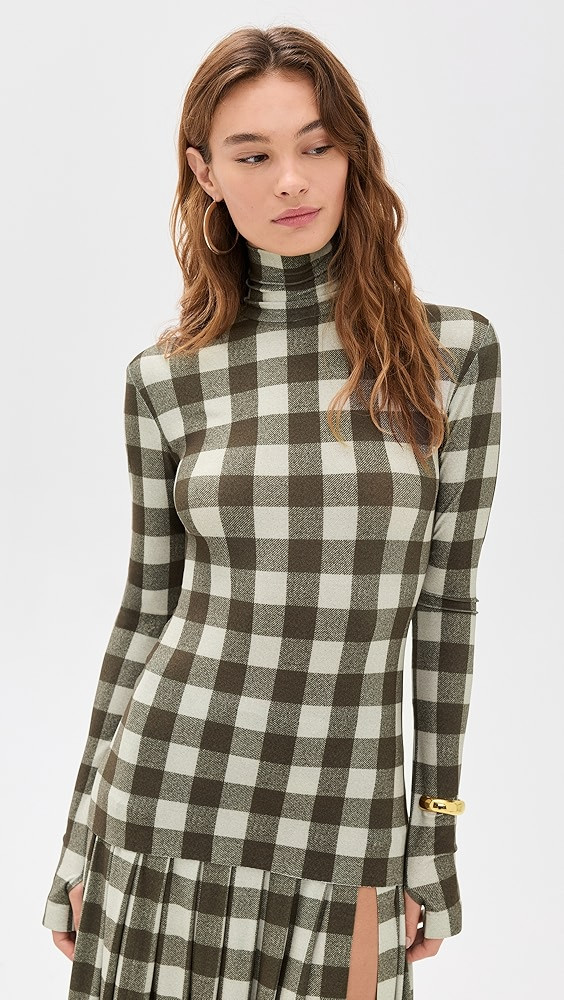 Slim Fit Long Sleeve Turtle Top | Shopbop