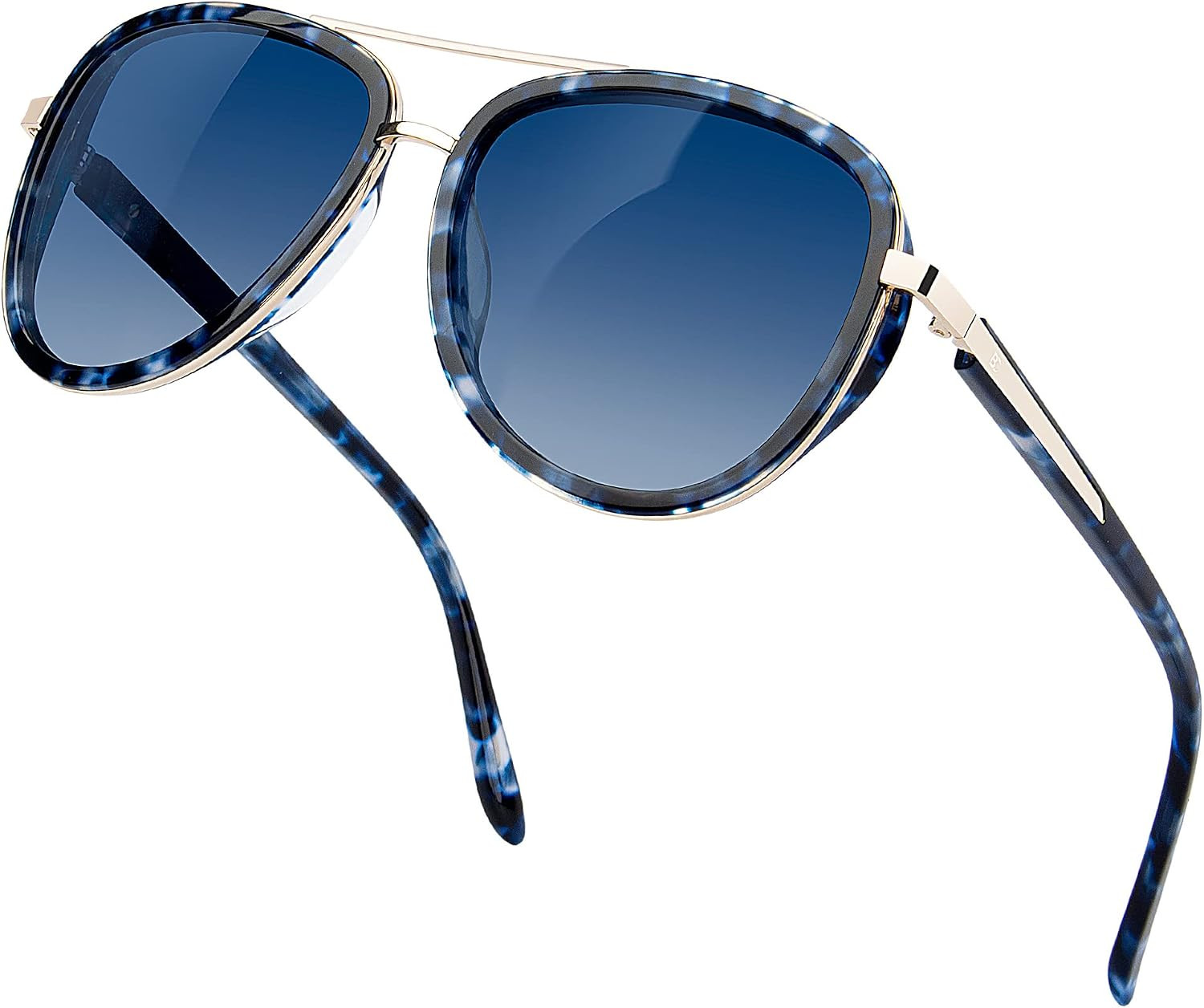 BIRCEN Acetate Polarized Sunglasses Womens: Luxury Aviators UV Protection | Amazon (US)