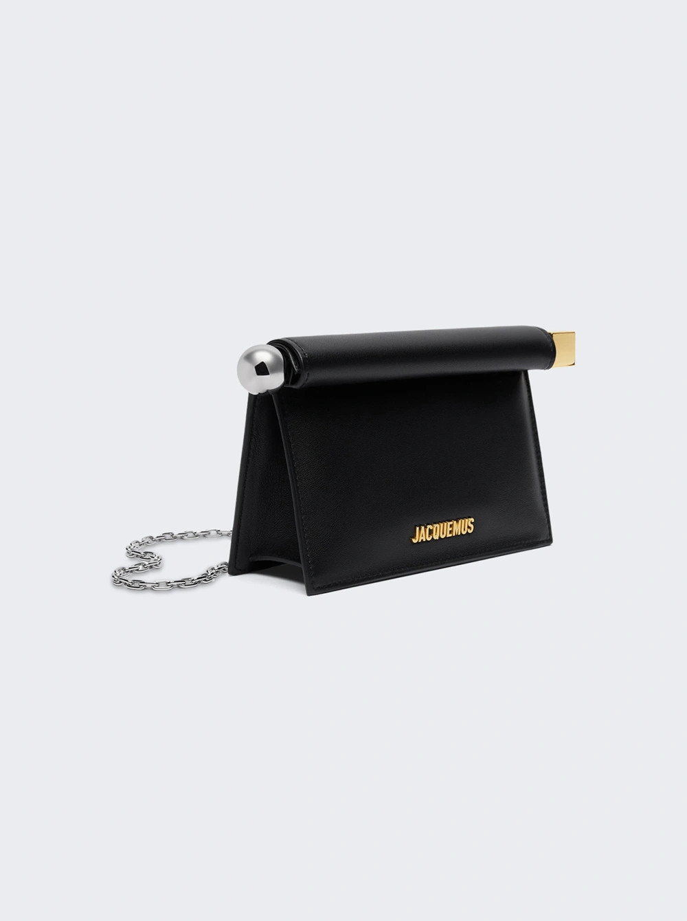 The Small Rond CarrÃ© Clutch Black | The Webster