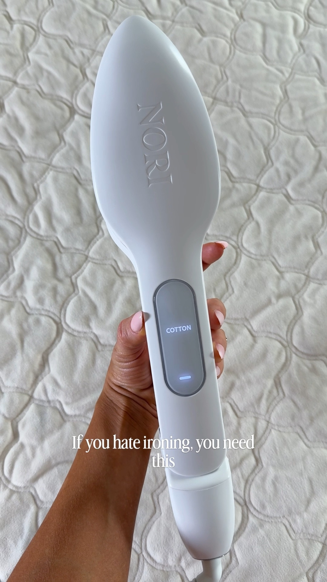 Wrinkle-free outfits in minutes ✨ No ironing board, no hassle—just smooth, ready-to-wear pieces every time. This has officially upgraded my getting-ready routine.

#nori
#wrinklefree
#amazonfinds
#contentcreatorfinds
#easystyle

#LTKmorningroutine #LTKHome #LTKdayinmylife