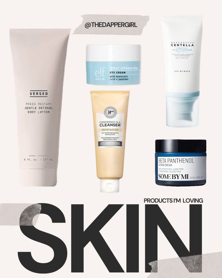 Amazon skincare products I’m loving! Versed retinol, it cosmetics cleanser, elf holy hydration eye, cream, Korean moisturizer, Korean sunscreen

#LTKbeauty #LTKsalealert #LTKfindsunder50