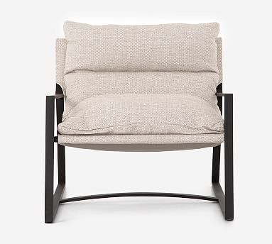 Harrison Upholstered Lounge Chair | Pottery Barn (US)