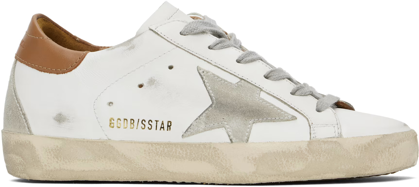 Golden Goose - White Super-Star Sneakers | SSENSE