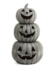21.5in Outdoor Safe Interchangeable Stacking Pumpkins | TJ Maxx