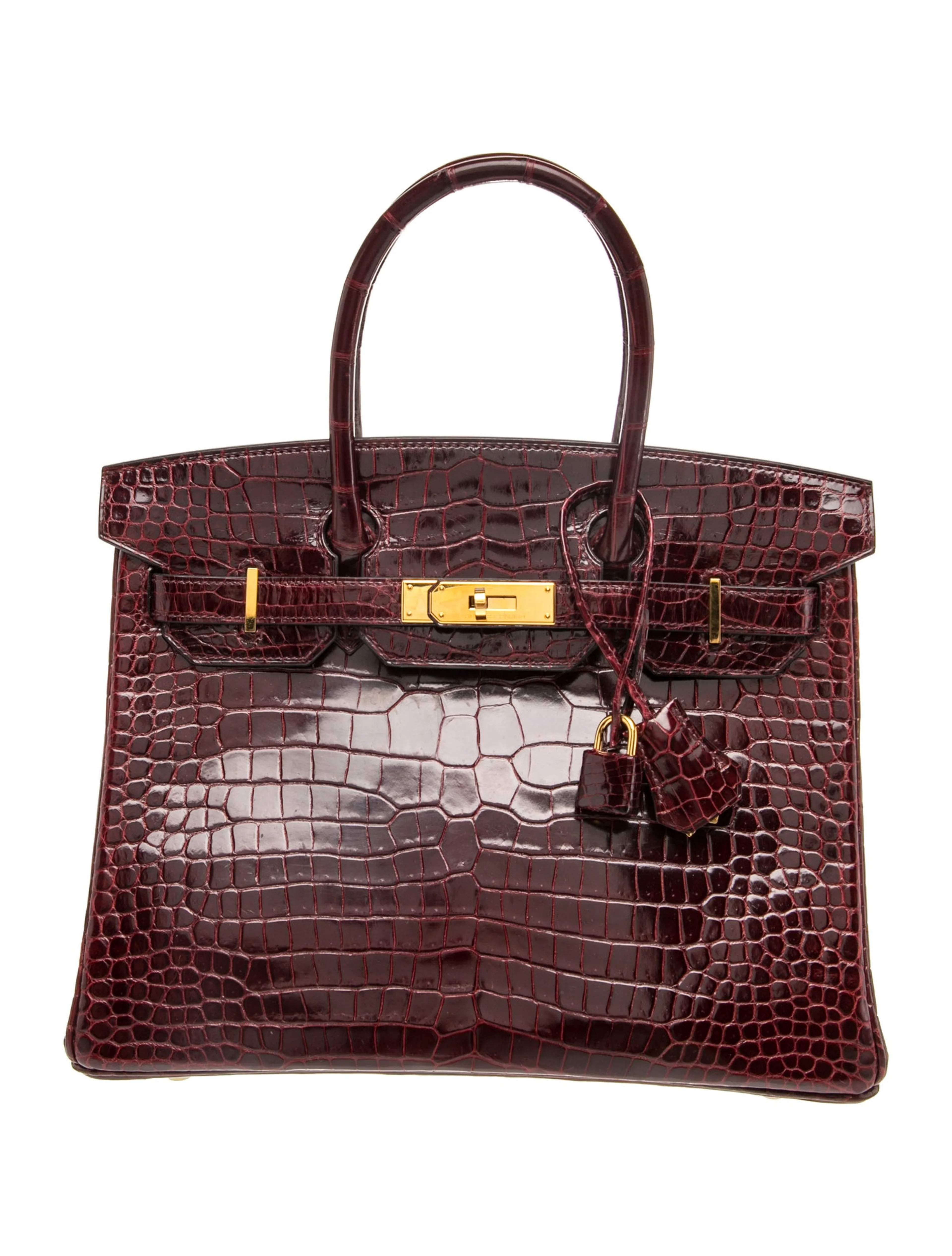Shiny Porosus Crocodile Birkin 30 | The RealReal