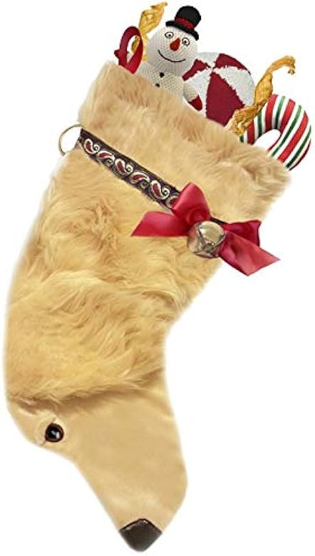 Pronk! Golden Retriever Long Hair Hearth Hound Decorative Dog Christmas Stocking | Amazon (US)