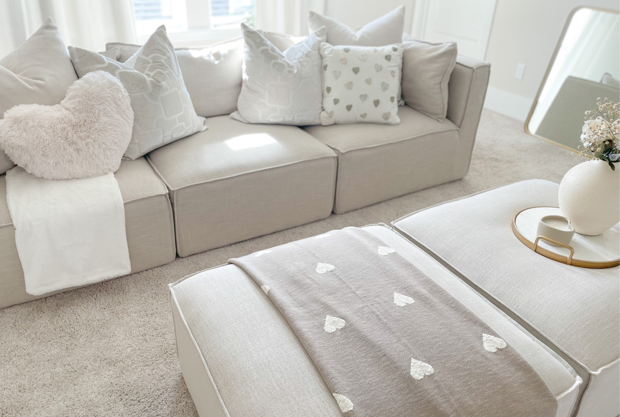 Neutral Valentines Day Decor 🤍

#LTKSeasonal #LTKhome #LTKunder50