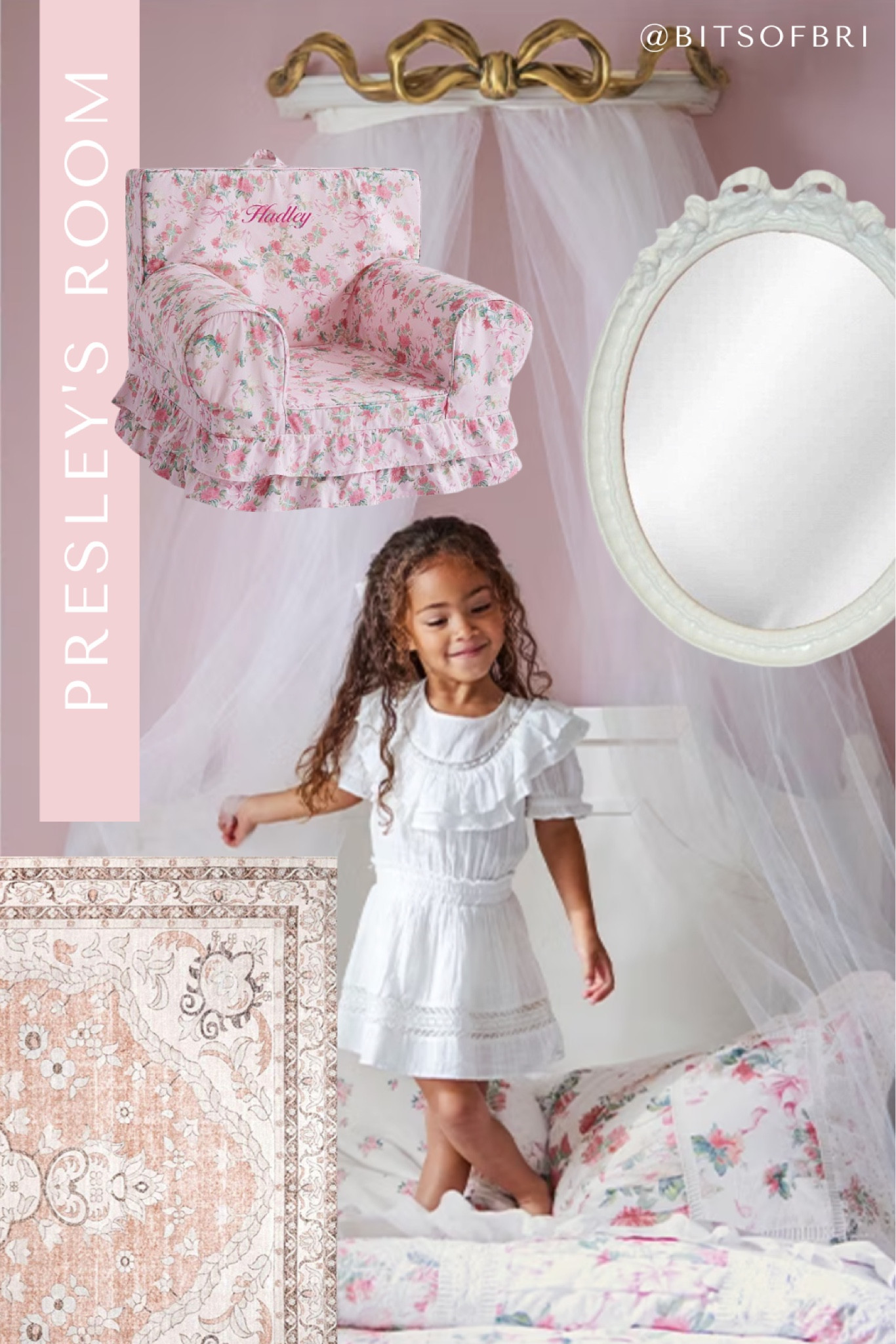 Pottery Barn Kids Love Shack Fancy collab little girls room splurge vs look for less

#LTKhome #LTKFind #LTKkids