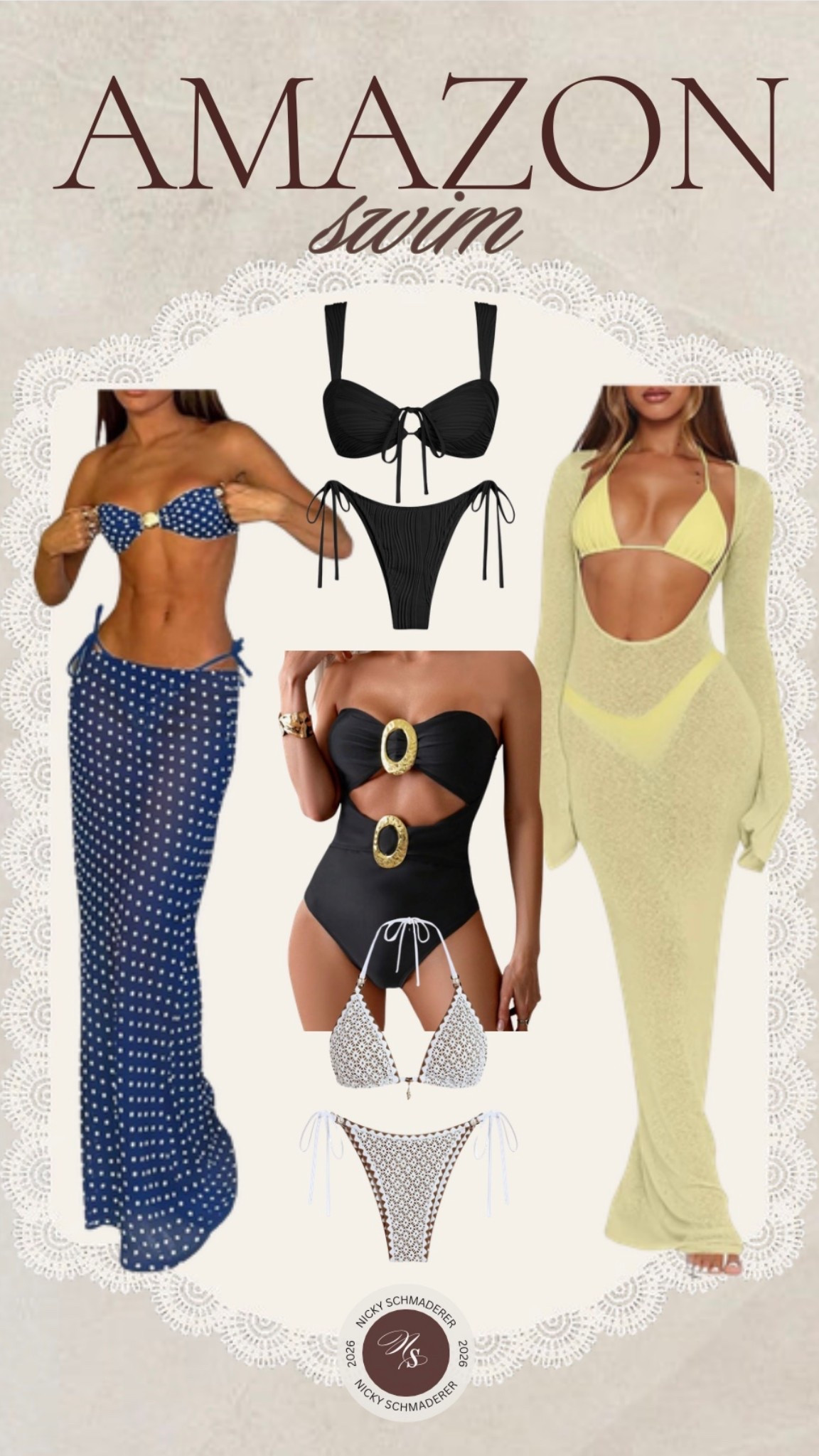 Amazon swim finds 
Amazon summer finds


#LTKootd #LTKFestival #LTKSwim