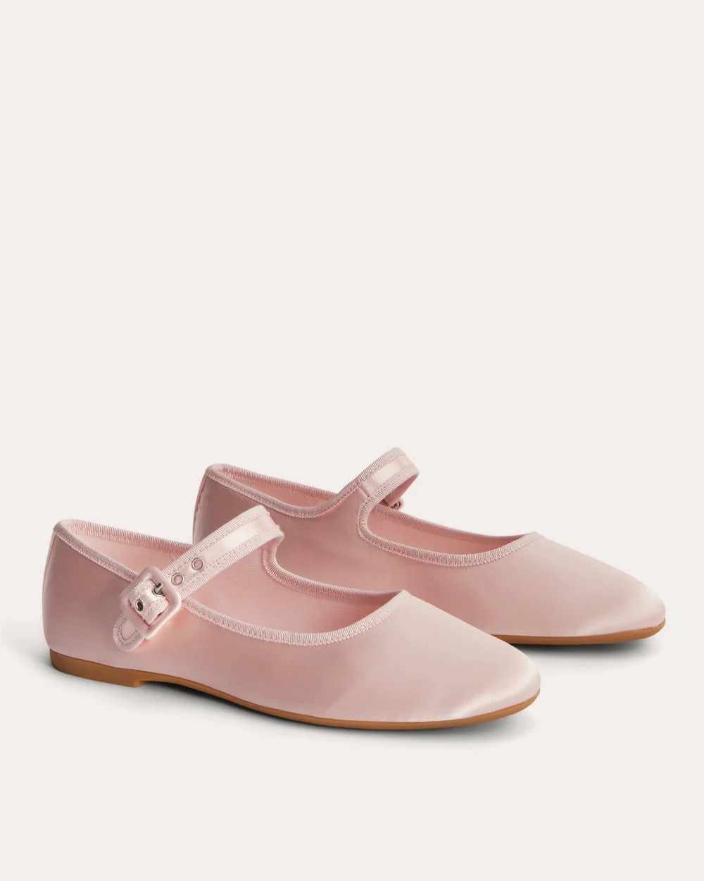 The Day Buckle Mary Jane | Tutu Pink Satin | Everlane