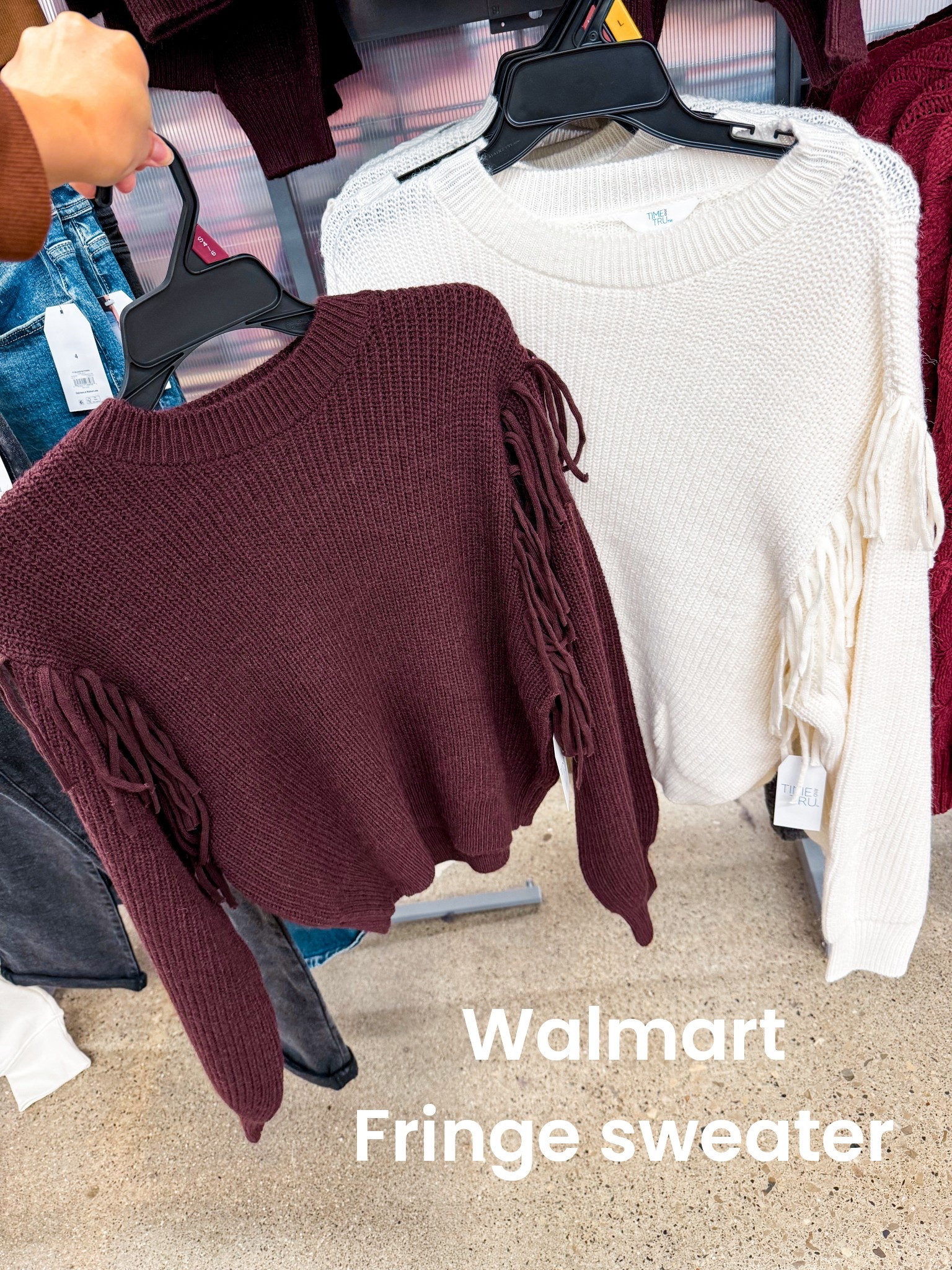 Walmart new arrival! Fringe sweater 

#LTKStyleTip #LTKFindsUnder50 #LTKFindsUnder100