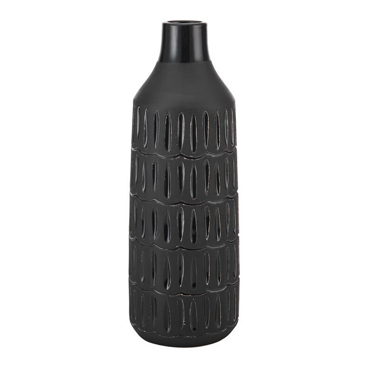 Elements Black Bottle Decorative Vase Table Decor | Kohl's