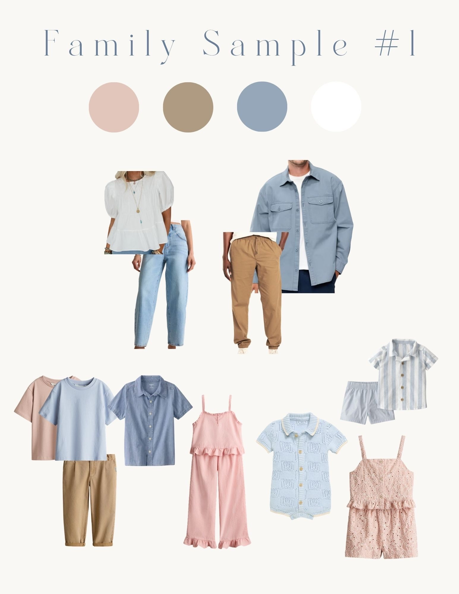Spring family styles with a blue pink and neutral color palette for your next Spring or Summer family photo session! ￼

My name is Rachel and I am a family, maternity, and newborn photographer located in Asheville, North Carolina! Each spring and fall I love to put together a family styling guide for my clients to help them with figuring out what everyone is going to wear!

#LTKBaby #LTKmomlife #LTKKids