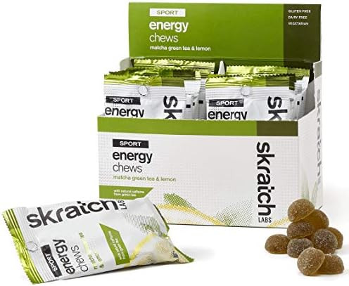SKRATCH LABS Sport Energy Chews, Matcha Green Tea and Lemon (10 pack) - Developed for Athletes and S | Amazon (US)