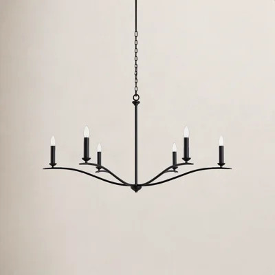 Ensley 6 - Light Dimmable Classic / Traditional Chandelier | Wayfair North America