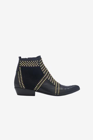 CHARLIE BOOTS - GOLD STUDS | Anine Bing Global