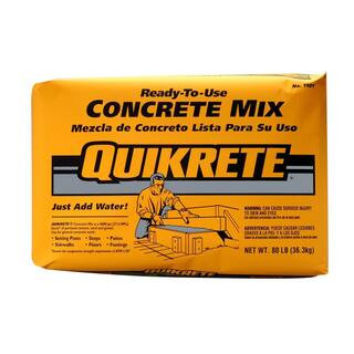 Quikrete 80 lb. Concrete Mix-110180 - The Home Depot | The Home Depot