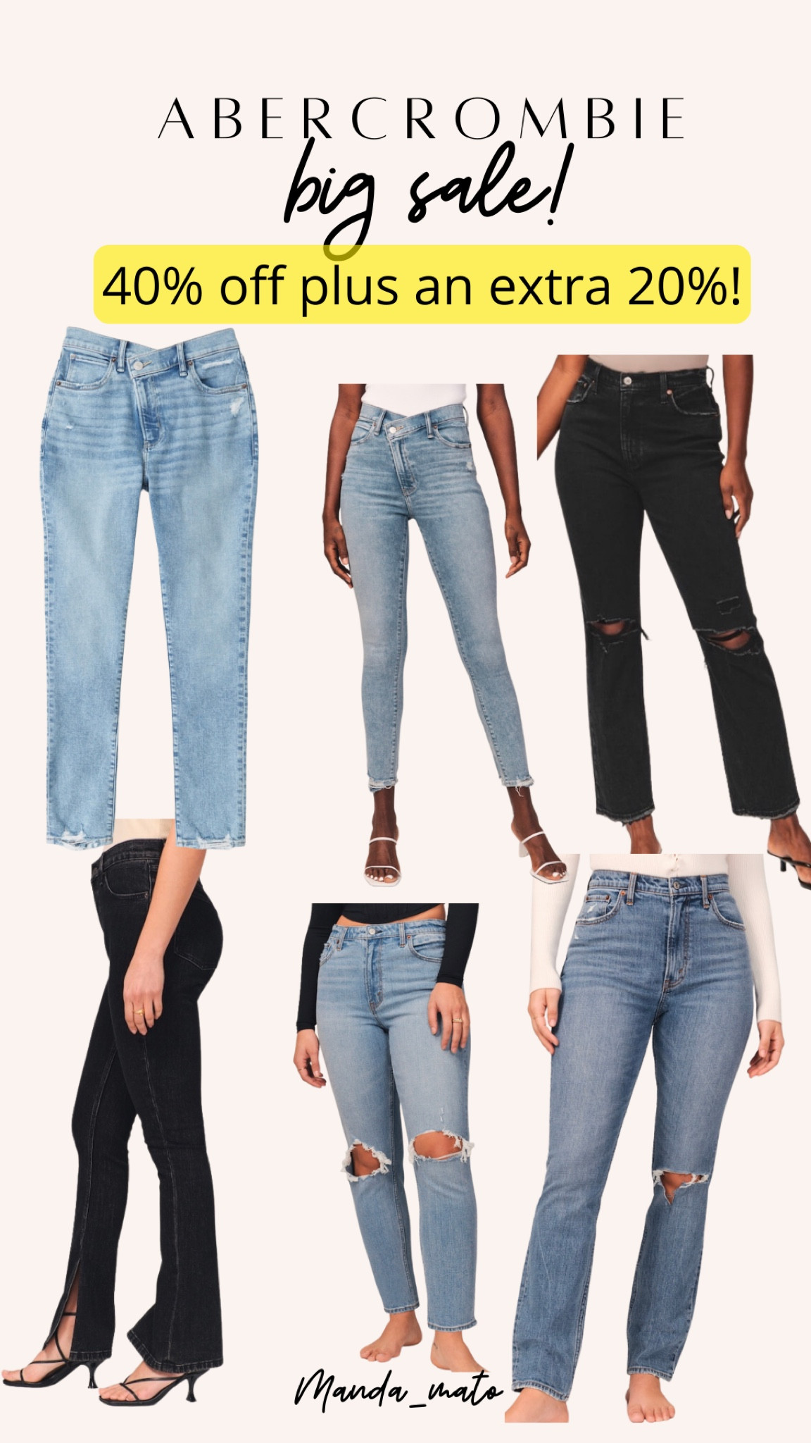 Abercrombie is having a BIG sale!

The full sale price doesn’t show until you click all the way through! 🤩

40% + an extra 20% off! 



#LTKfit #LTKsalealert #LTKunder100