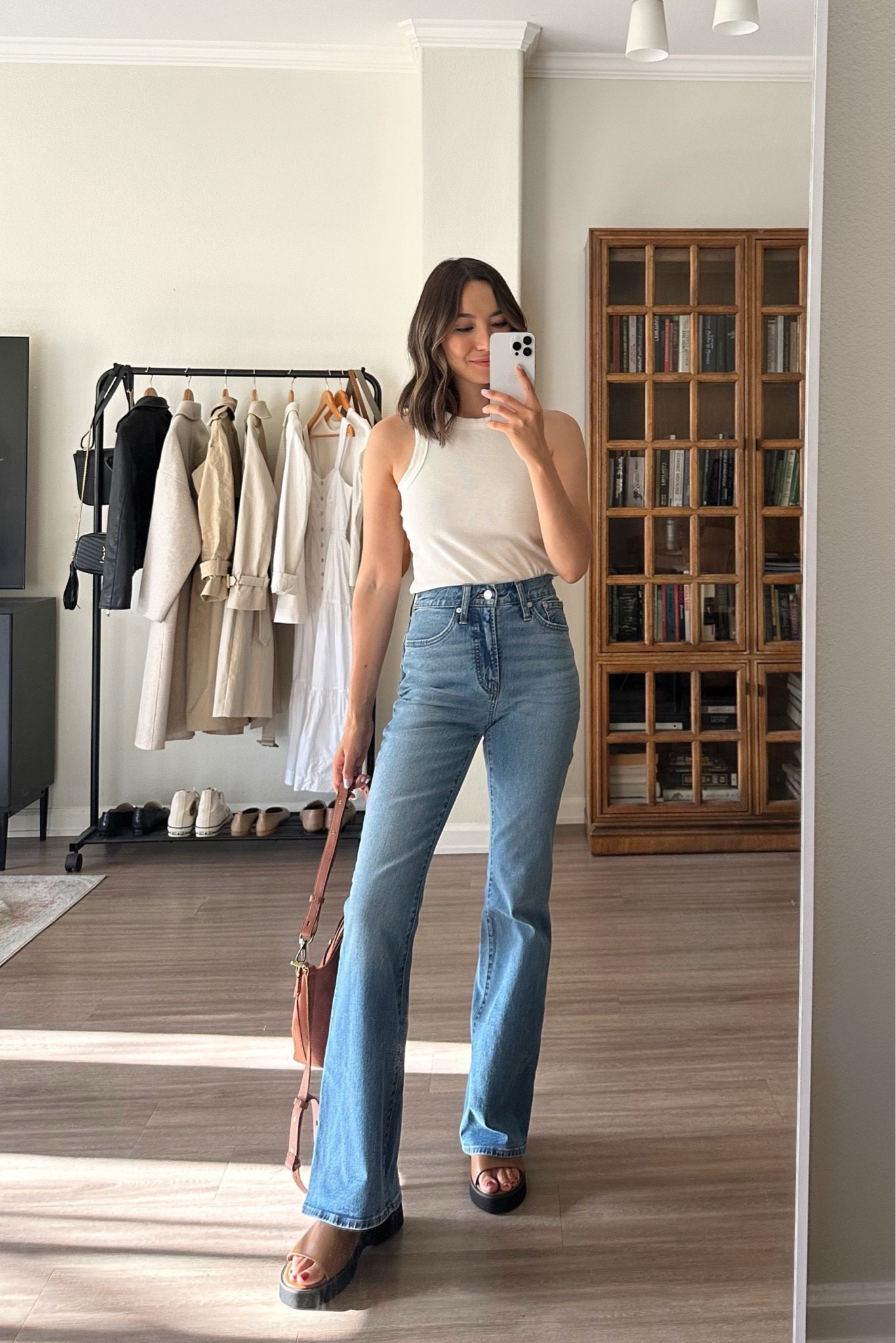 Madewell outfit 30% off, ends tomorrow! 

Madewell, spring outfit, casual outfit, top, tank, flare jeans, denim, blue jeans, sandals, purse, tote, comfy outfit 

#LTKtravel #LTKsalealert #LTKstyletip