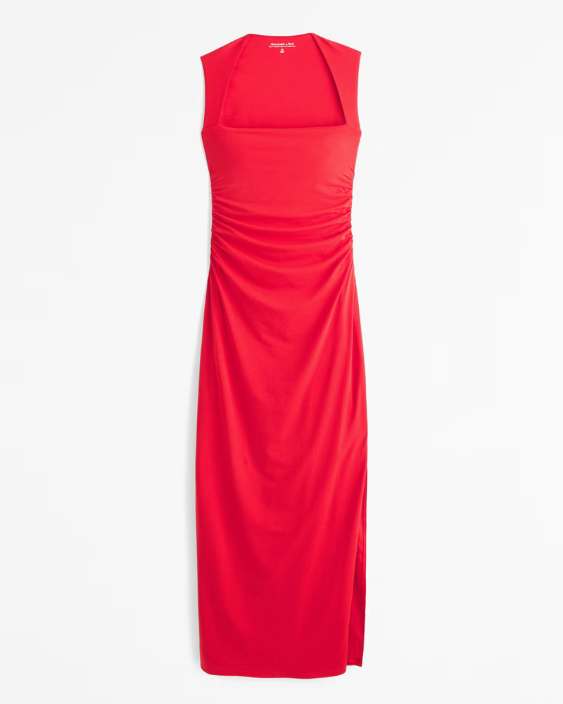 The A&F Ava Knit Maxi Dress | Abercrombie & Fitch (US)