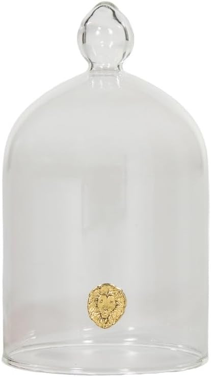 Alice Lane Glass Cloche – Clear Glass Dome Display Case for Home Decor, Centerpieces, Candles, ... | Amazon (US)