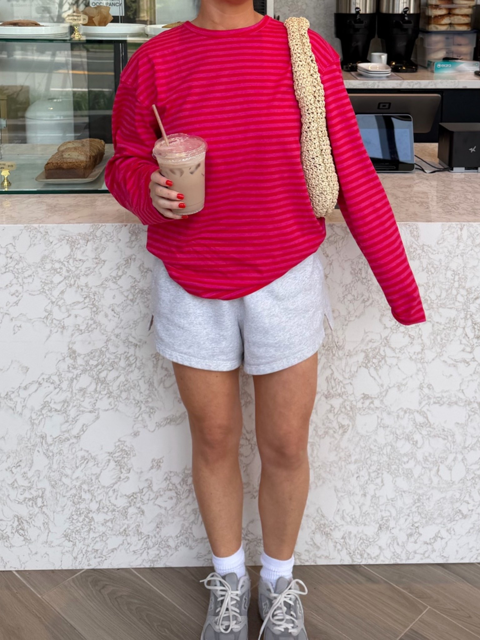 Top is Zara 3253/011/653
shorts are older version of ones linked 
Purse is old

#LTKxAbercrombie #LTKootd