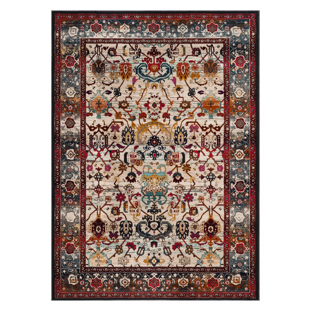 Medallion Loomed Area Rug Ivory/Anthracite - Safavieh | Target