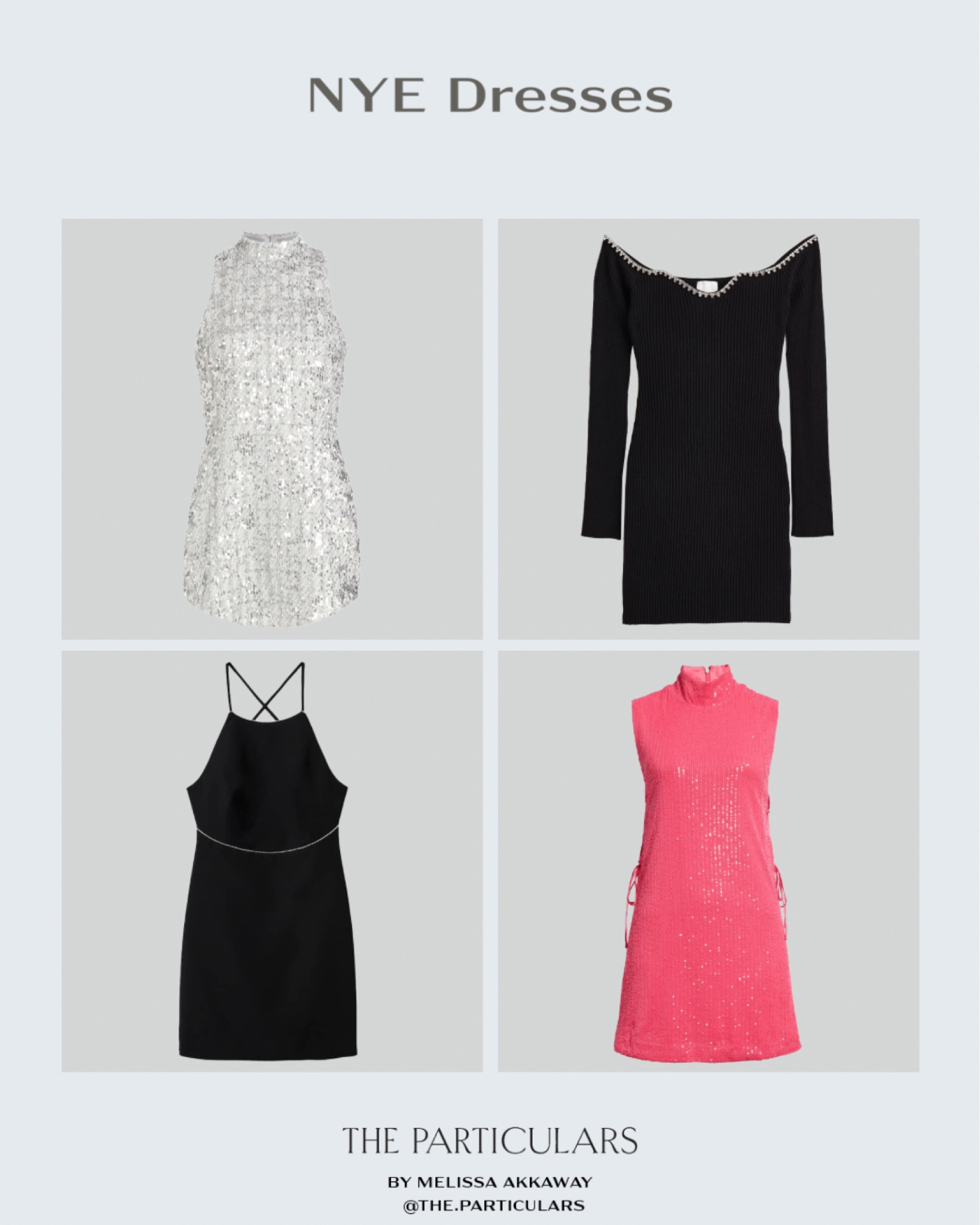 NYE dresses! 

Outfit inspo, holiday outfit, holiday style, New Years Eve, party outfit, holiday season, holiday inspo, short dress, sparkly dress, mom style

#LTKstyletip #LTKSeasonal #LTKHoliday