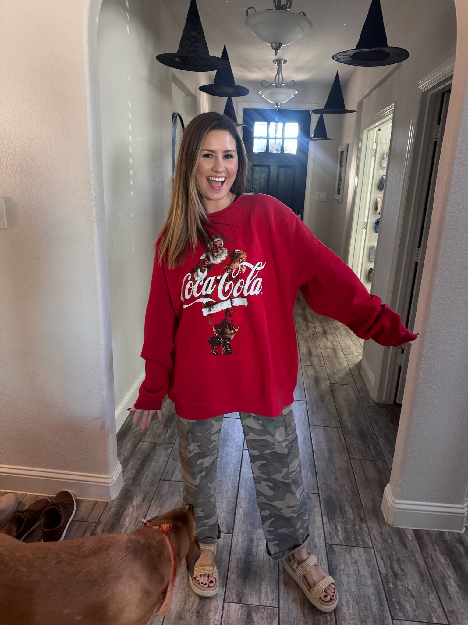 Obsessed with my new Coca Cola sweatshirt from Sam’s club! This is a men’s size large- it’s pretty big but I love the oversized look!  

#LTKGiftGuide #LTKHoliday #LTKStyleTip
