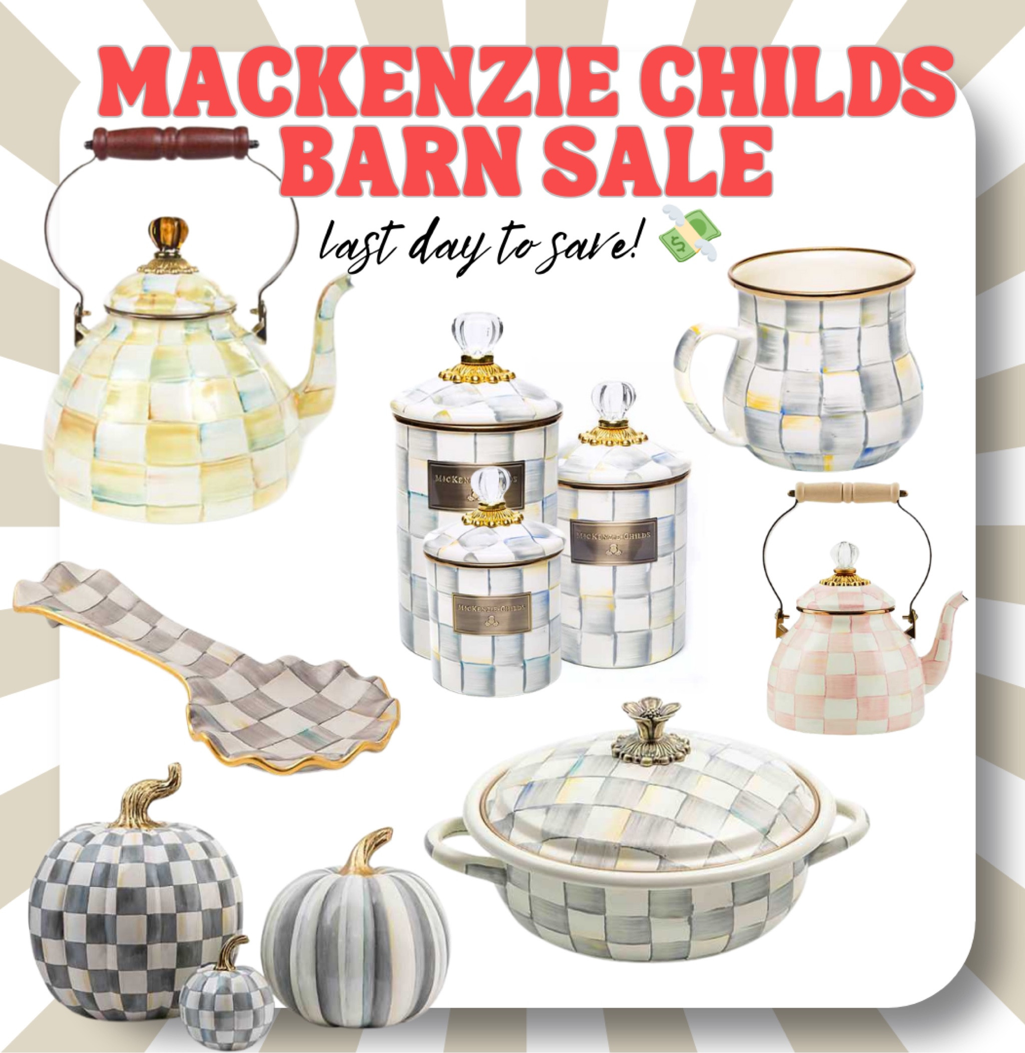 Last day of the Mackenzie Childs sale!!! Best price you’ll get until next year! 

#LTKHome