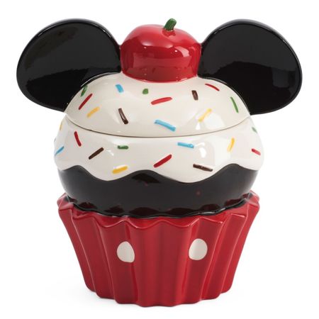 Ceramic Mickey Mouse Cupcake Cookie Jar 

#LTKhome #LTKfindsunder50 #LTKGiftGuide