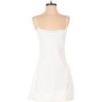 Qinsen Active Dress - Slip dress: White Activewear - Used - Size Small | ThredUp (US)
