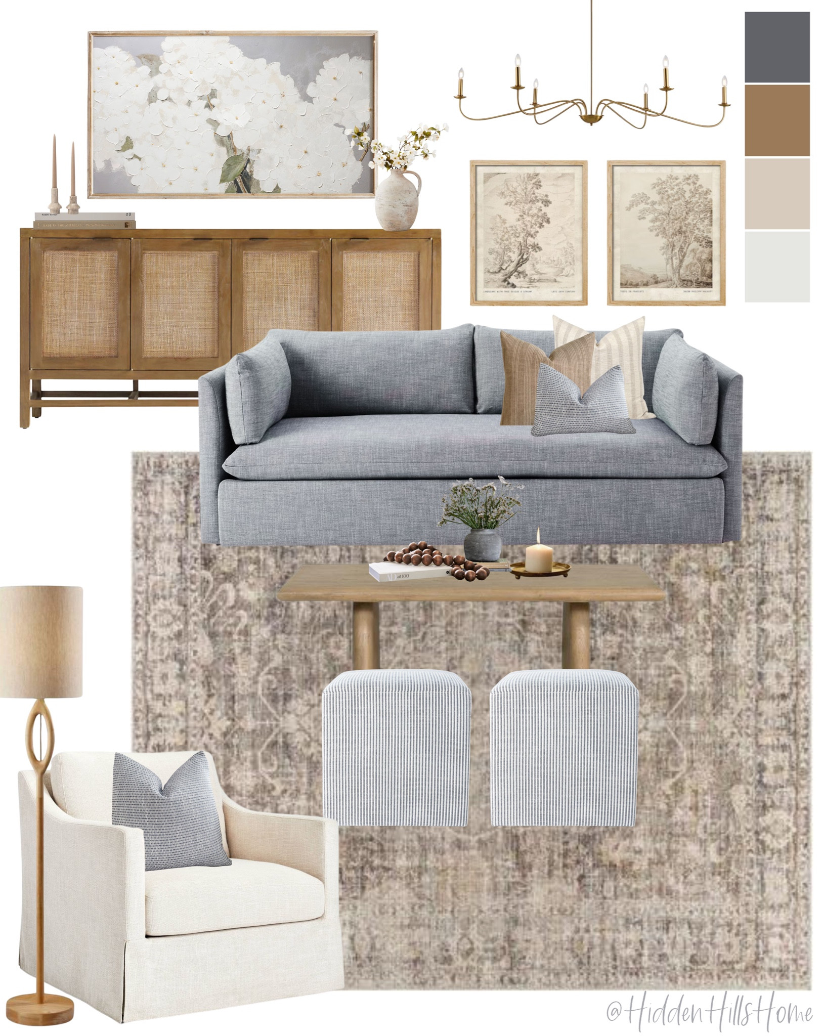 Shelter Sofa (59.25"–92") curated on LTK