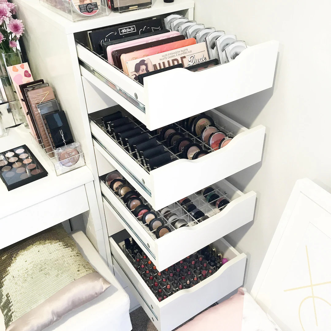 VC 9 Drawer Pack Makeup Storage Organiser - Etsy | Etsy (US)